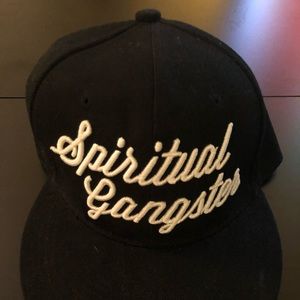 Spiritual Gangster Black Flat Bill